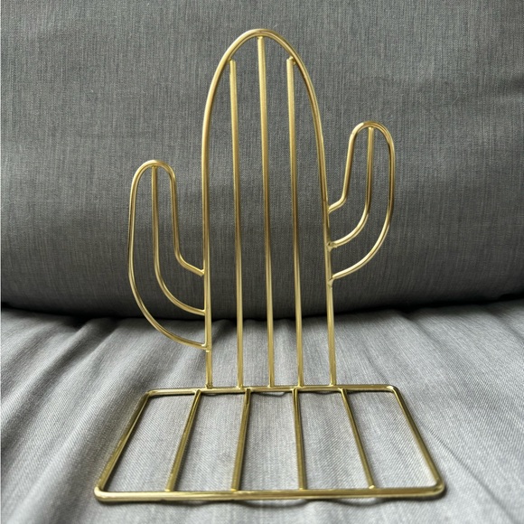 ✨Cactus Gold Metal Book End - Picture 2 of 3